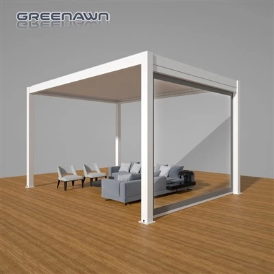 Greenawn Freestanding Louvre Roof Pergola